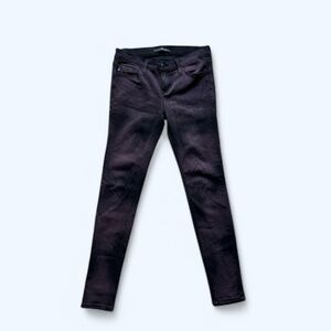KanCan 27 Mid Rise Jegging Purple Black Stretch Denim Jeans